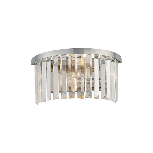 Светильник Nowodvorski 7632 Cristal Е14 2x60W IP20 Chrom ( 4011321 )