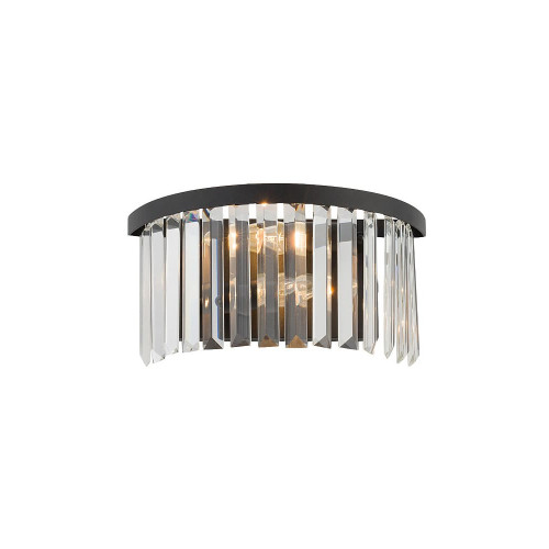 Світильник Nowodvorski 7633 Cristal Е14 2x60W IP20 Bl ( 4011322 )