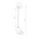 Спот Nowodvorski 7671 Mono long GU10 1x10W IP20 Wh ( 4011838 )
