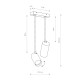 Спот Nowodvorski 7672 Mono long GU10 2x10W IP20 Wh ( 4011839 )