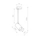 Спот Nowodvorski 7727 Mono long GU10 1x10W IP20 Bl ( 4011874 )