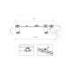 Спот Nowodvorski 7746 Mono surface GU10 3x10W IP20 Bl ( 4011891 )