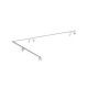 Спот Nowodvorski 7753 Mono corner GU10 8x10W IP20 Wh ( 4011897 )