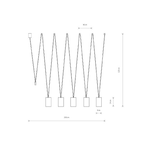 Подвесной светильник Nowodvorski 7817 More tone GU10 5x10W IP20 Bl ( 4011336 )