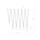 Подвесной светильник Nowodvorski 7821 More tone GU10 5x10W IP20 Wh ( 4011337 )