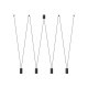 Подвесной светильник Nowodvorski 7822 More eye GU10 4x10W IP20 Bl ( 4011338 )