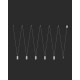 Подвесной светильник Nowodvorski 7826 More eye GU10 5x10W IP20 Wh ( 4011341 )