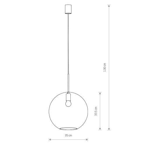 Подвесной светильник Nowodvorski 7846 Sphere E27 1x40W IP20 Bl ( 4011342 )