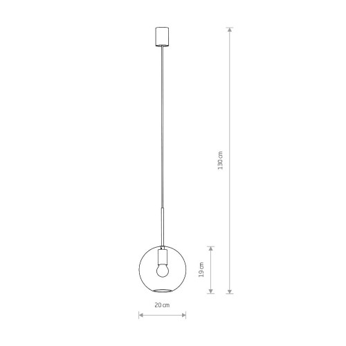 Подвесной светильник Nowodvorski 7848 Sphere E27 1x40W IP20 Bl ( 4011344 )