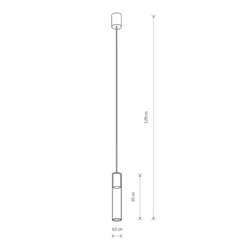 Подвесной светильник Nowodvorski 7864 Cylinder GU10 1x10W IP20 Bl ( 4011354 )