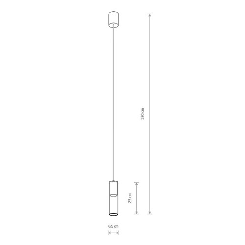 Подвесной светильник Nowodvorski 7865 Cylinder GU10 1x10W IP20 Bl ( 4011355 )