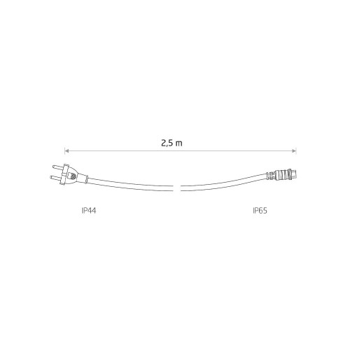 Шнур живлення для гірлянди Nowodvorski 7871 Festoon lights IP44/65 Bl ( 4011055 )
