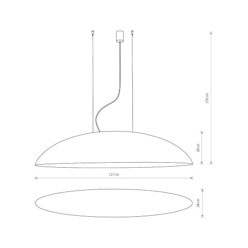 Підвісний світильник Nowodvorski 7926 Canoe E27 5x40W IP20 Bl ( 4011360 )