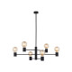 Люстра Nowodvorski 7932 Radius E27 6x60W IP20 Bl ( 4011363 )