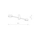 Светильник Nowodvorski 7938 Orbit GX53 2x8W IP20 Wh ( 4011368 )