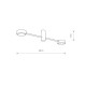 Светильник Nowodvorski 7943 Orbit GX53 2x8W IP20 Bl ( 4011371 )