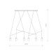 Люстра Nowodvorski 7955 Imbria GU10 6x10W IP20 Bl ( 4011378 )