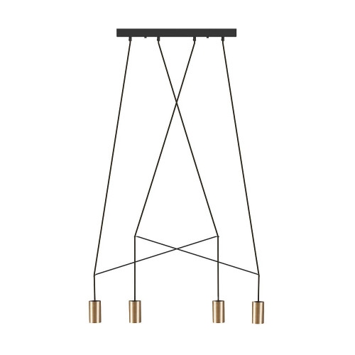 Люстра Nowodvorski 7957 Imbria GU10 4x10W IP20 Bl ( 4011380 )