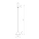Подвесной светильник Nowodvorski 7996 Zenith GU10 1x35W IP20 Bl ( 4011384 )