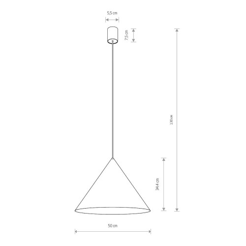 Підвісний світильник Nowodvorski 8006 Zenith GU10 1x35W IP20 Wh ( 4011391 )
