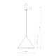 Подвесной светильник Nowodvorski 8007 Zenith GU10 1x35W IP20 Green ( 4011392 )