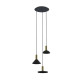 Підвісний світильник Nowodvorski 8030 Hermanos GU10 3x10W IP20 Bl ( 4011393 )