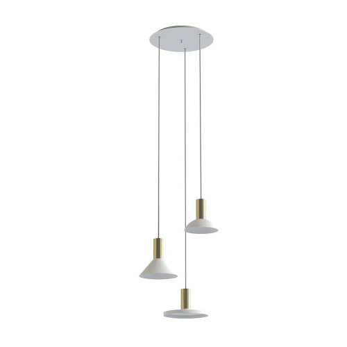 Подвесной светильник Nowodvorski 8031 Hermanos GU10 3x10W IP20 Wh ( 4011394 )