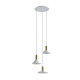 Подвесной светильник Nowodvorski 8031 Hermanos GU10 3x10W IP20 Wh ( 4011394 )