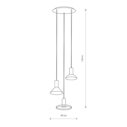 Подвесной светильник Nowodvorski 8031 Hermanos GU10 3x10W IP20 Wh ( 4011394 )
