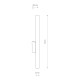 Бра Nowodvorski 8048 Laser G9 2x10W IP20 Wh ( 4010933 )