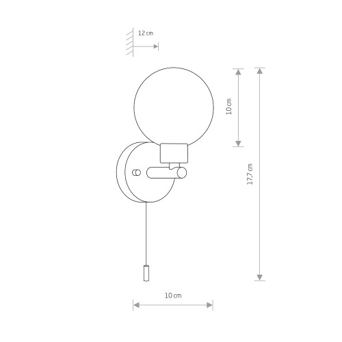 Светильник Nowodvorski 8052 Simi G9 1x25W IP44 Bl ( 4011772 )