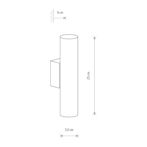 Бра Nowodvorski 8073 Eye wall GU10 2x10W IP20 Wh ( 4010935 )