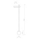 Светильник Nowodvorski 8125 Ice egg G9 1x25W IP44 Bl ( 4011784 )