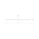 Світильник Nowodvorski 8128 Pin led LED 1x10W 4000K 500Lm IP44 Bl ( 4011717 )