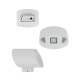 Світильник вуличний Nowodvorski 8140 Ellipses LED 2x5W 3000K 800Lm IP54 Wh ( 4011068 )