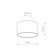 Світильник вуличний Nowodvorski 8140 Ellipses LED 2x5W 3000K 800Lm IP54 Wh ( 4011068 )