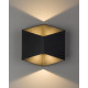 Світильник вуличний Nowodvorski 8142 Triangles LED 2x5W 3000K 700Lm IP54 Bl ( 4011070 )