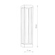 Світильник вуличний Nowodvorski 8145 Structure LED 1x13W 3000K 820Lm IP54 Bl ( 4011073 )