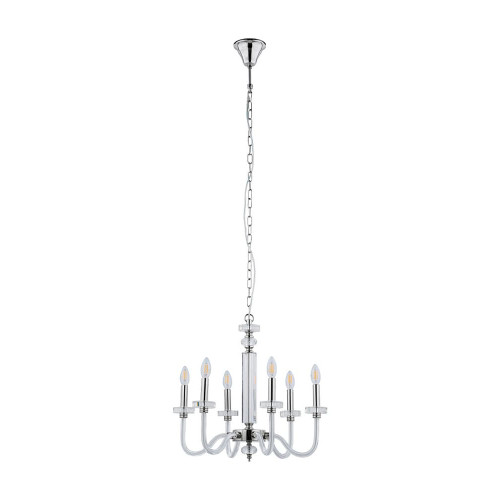 Люстра Nowodvorski 8154 Hampton Е14 6x40W IP20 Chrom ( 4011404 )