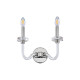 Бра Nowodvorski 8155 Hampton Е14 2x40W IP20 Chrom ( 4010939 )