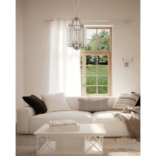 Бра Nowodvorski 8155 Hampton Е14 2x40W IP20 Chrom ( 4010939 )