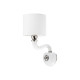 Бра Nowodvorski 8157 Newport Е14 1x40W IP20 Wh ( 4010940 )