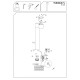 Светильник уличный Nowodvorski 8158 Tubings GU10 1x35W IP54 Bl ( 4011077 )
