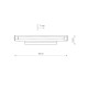 Светильник Nowodvorski 8171 Ion LED 1x12W 3000K 870Lm IP20 Chrom ( 4011725 )