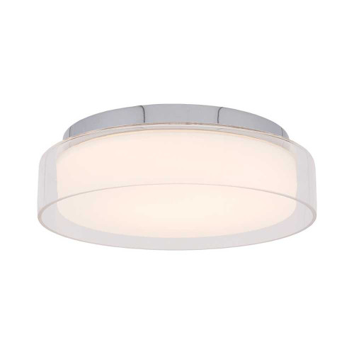 Світильник Nowodvorski 8173 Pan LED 1x12W 4000K 530Lm IP44 Wh ( 4011727 )
