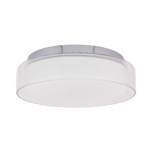 Світильник Nowodvorski 8173 Pan LED 1x12W 4000K 530Lm IP44 Wh ( 4011727 )