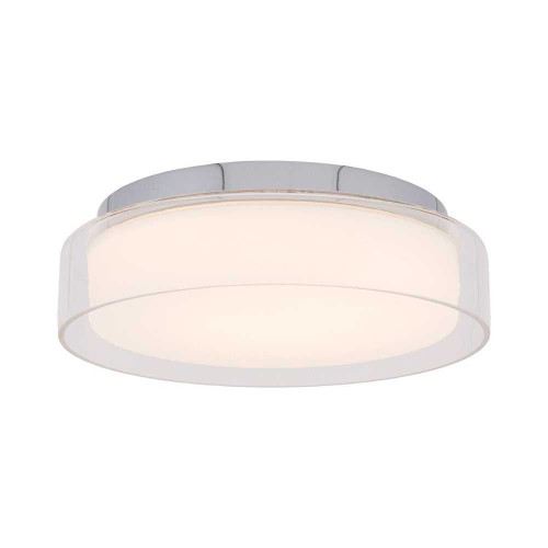 Світильник Nowodvorski 8173 Pan LED 1x12W 4000K 530Lm IP44 Wh ( 4011727 )