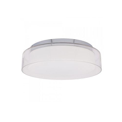 Світильник Nowodvorski 8174 Pan LED 1x17W 4000K 800Lm IP44 Wh ( 4011728 )