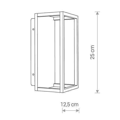 Светильник уличный Nowodvorski 8176 Symmetry LED 1x7W 3000K 212Lm IP54 Gr ( 4011084 )