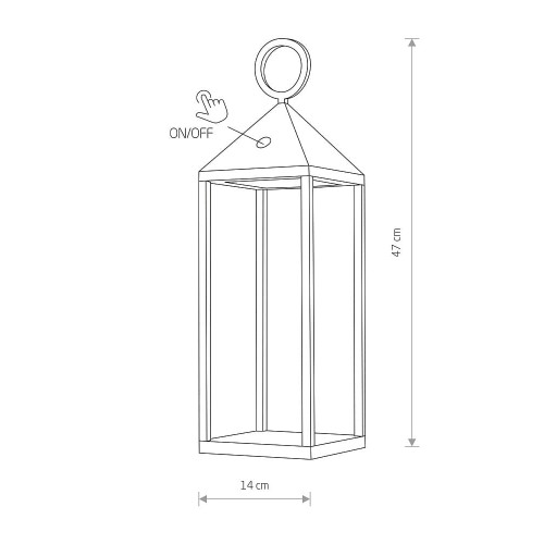 Світильник вуличний Nowodvorski 8178 Picnic LED 1x2,2W 3000K 155Lm IP54 Wh ( 4011086 )